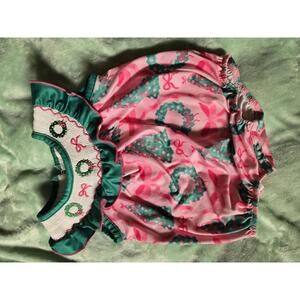 Marie Nicole baby girl christmas bubble 3-6 months